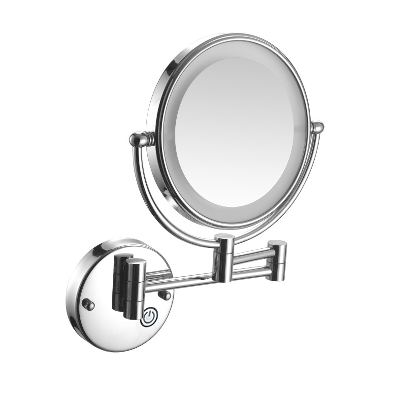 VOLLE Дзеркало кругле, сенсорне, підвісне, cromo, (2500.281001)