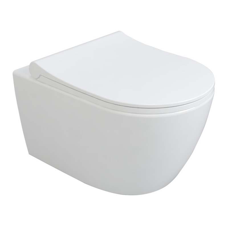 VOLLE CANTE Rimless унитаз подвесной 51*35,5*33см, сиденье Duroplast Slim slow-closing, (1312.151000)