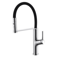 VOLLE BRAVO F змішувач для кухні з гнучким виливом, 35мм, cromo, (1550.110101)