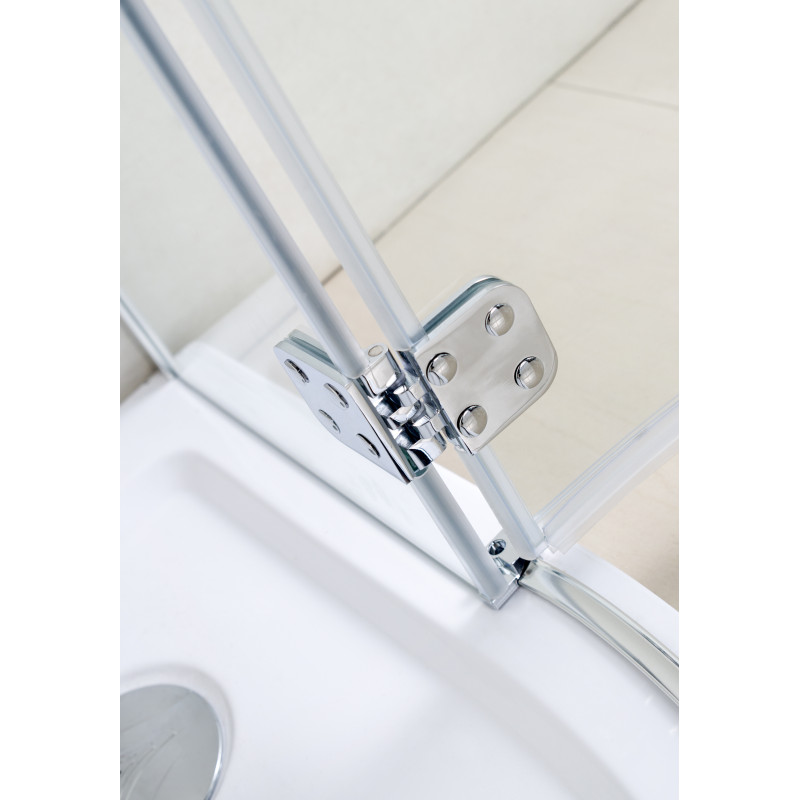 VOLLE BENITA Right душова кабіна 90*90*195см напiвкругла, розпашна, профіль cromo, скло прозоре 8 мм, з піддоном PUF, 

БЕНИТА Правильная душевая кабина 90*90*195 см полукруглая, распашная, профиль cromo, стекло прозрачное 8 мм, с поддоном PUF, (1017