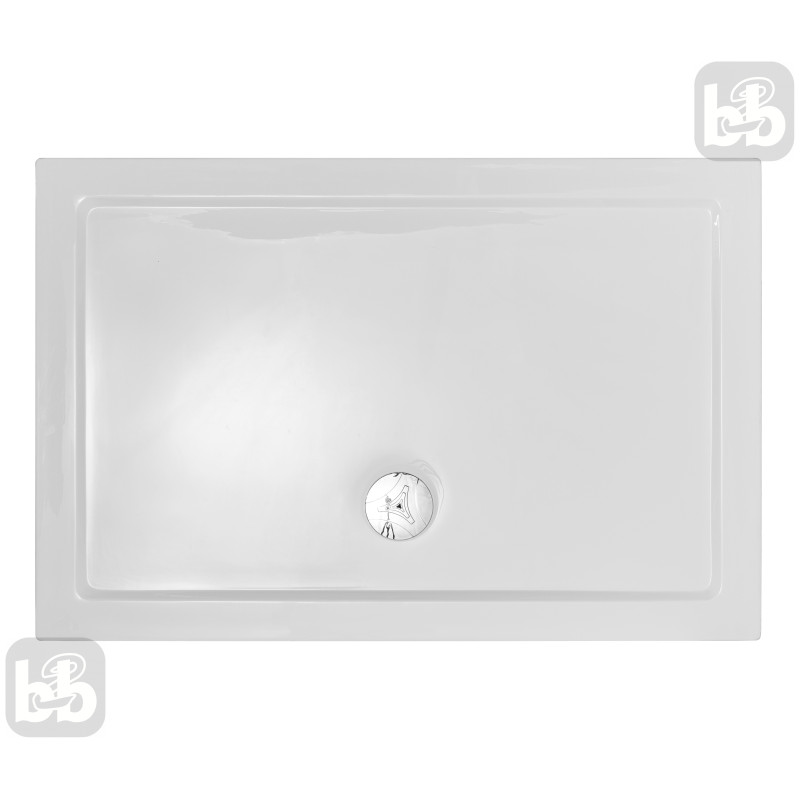 VOLLE BENITA Left душова кабіна 120*80*195см, прямокутна, розпашна, профіль cromo, скло прозоре 8 мм, з піддоном PUF, (1017.134601L(5коробок))