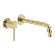 VOLLE CRUZE змішувач для умивальника прихованого монтажу, cepillado oro, (1547.010315)