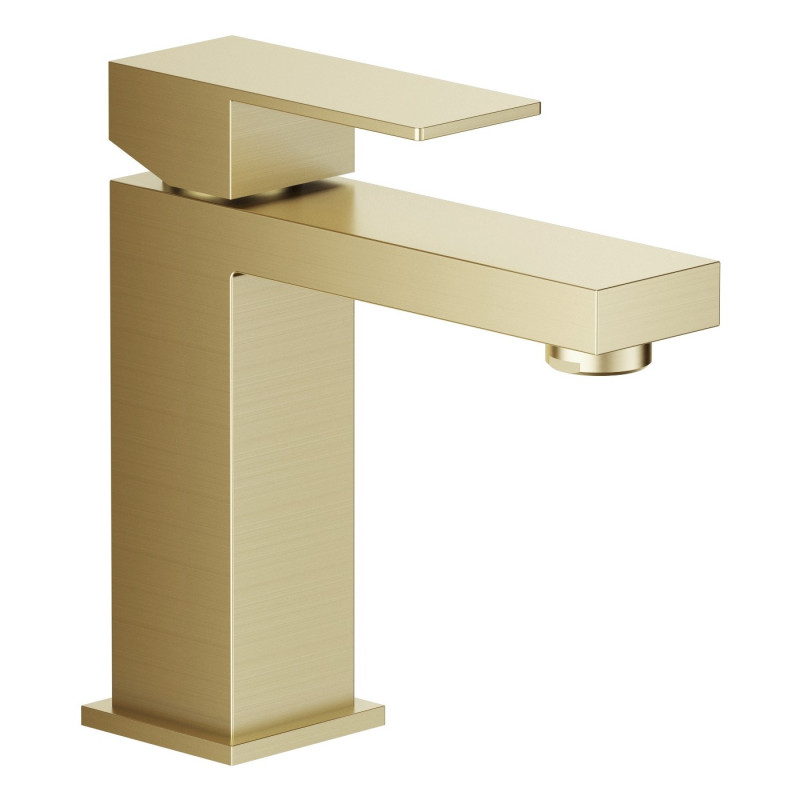 VOLLE PARDO смеситель для раковины, золото с матовой отделкой, (1548.010115)