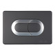 VOLLE EGO NEO кнопка смыва, черная, soft-touch, пластик, (221133)