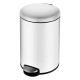VOLLE Ведро для мусора круглое 5л, с педалью, белое, (14-05-53W)