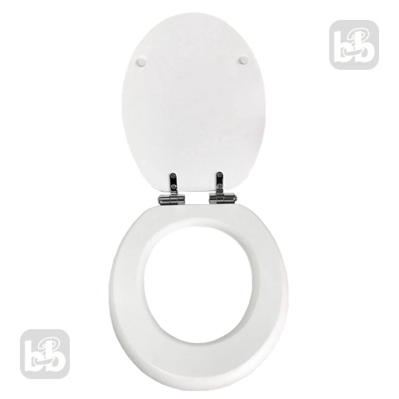 VOLLE Don Grandes сидіння тверде slow-closing, колір білий, (13-33-332)