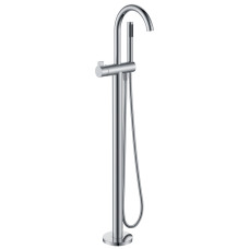 VOLLE Змішувач для ванни окремостоячий, хром, (12-33-100)