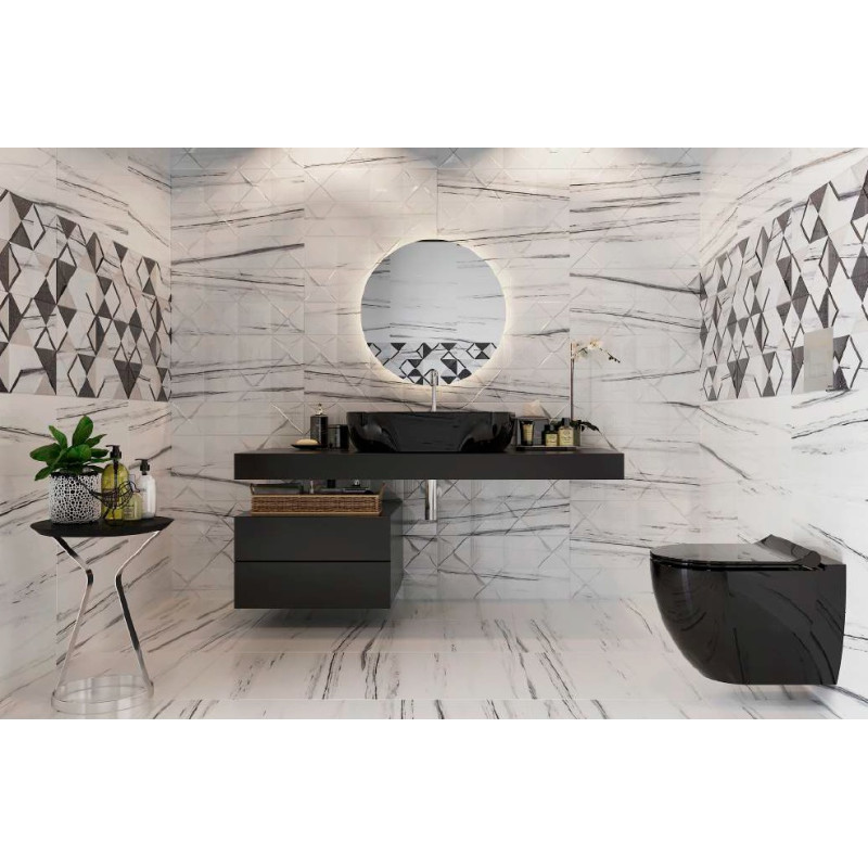 VOLLE Black Amadeus умивальник овальний чорний, накладний, (13-01-06Black)