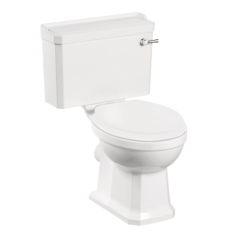 VOLLE DON GRANDES компакт 69*37*80cм підлоговий, гор. випуск, бачок 4/6л, сидіння тверде slow-closing, колір білий, (13-13-132white)