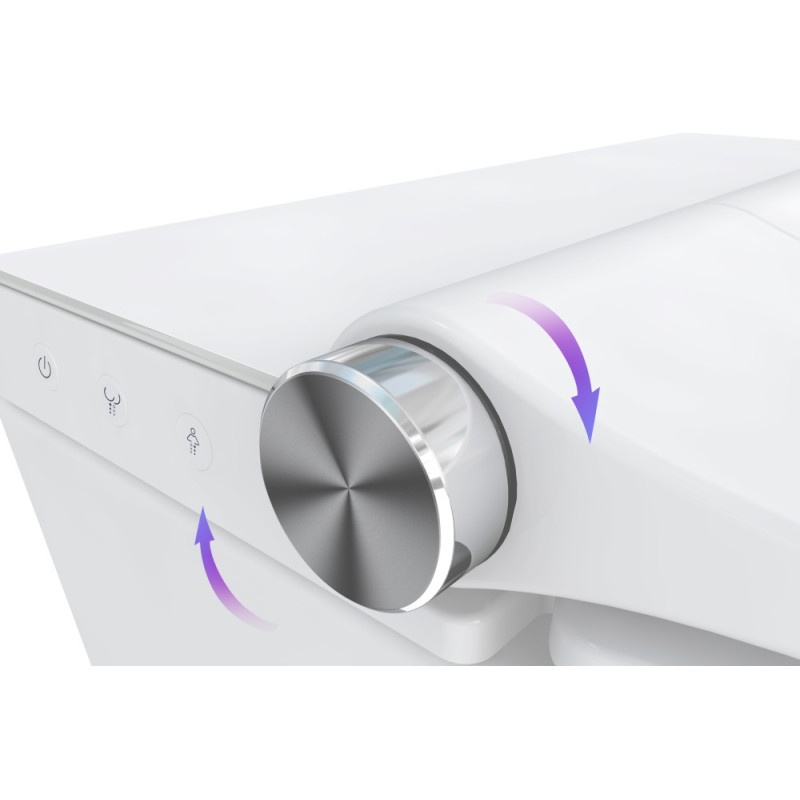 VOLLE NEMO Rimless унітаз-біде підвісний з електронним управлінням, сидіння Slim slow-closing 595*370*400 мм, (13-17-777)