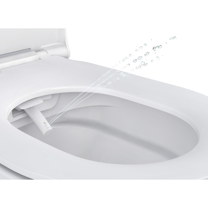 VOLLE NEMO Rimless унітаз-біде підвісний з електронним управлінням, сидіння Slim slow-closing 595*370*400 мм, (13-17-777)