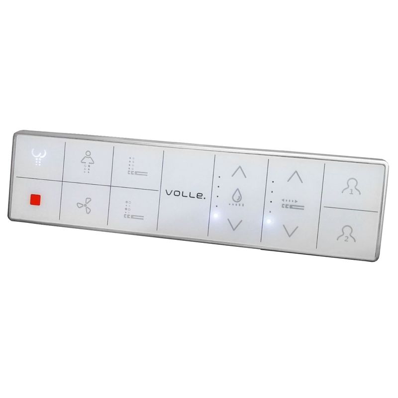 VOLLE NEMO Rimless унітаз-біде підвісний з електронним управлінням, сидіння Slim slow-closing 595*370*400 мм, (13-17-777)