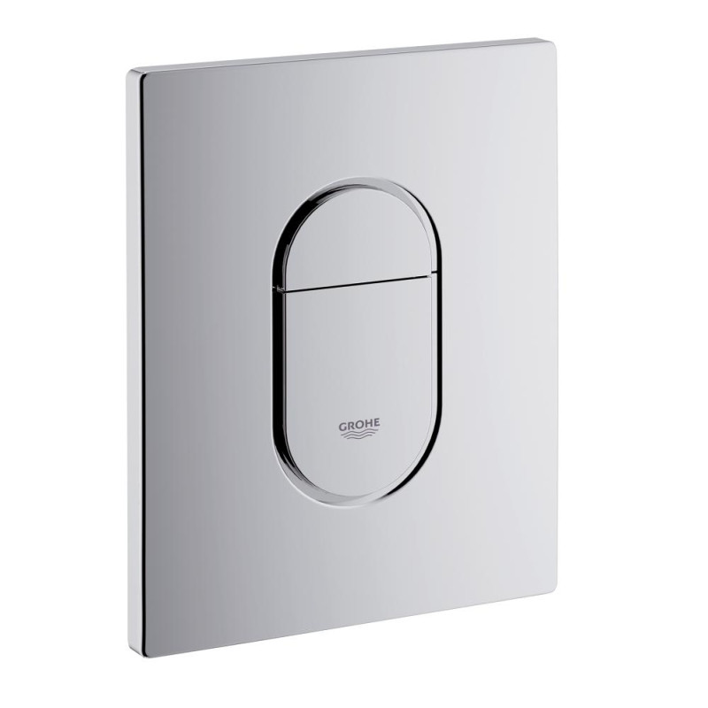 Grohe 38844000 Arena Cosmopolitan, накладная панель смыва унитаза, хром ena Cosmopolitan, накладная панель смыва унитаза, хром (38844000)
