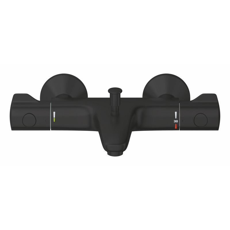 Grohe 1022032430 Grohtherm 800 Cosmopolitan Термостат для ванны, черный матовый Grohtherm 800 Cosmopolitan Термостат для ванны, черный матовый (1022032430)