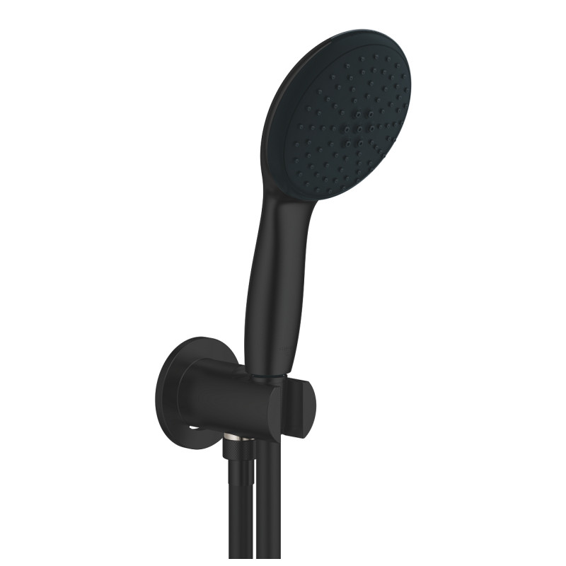 Grohe 264062433 Темпеста 110 Душевой набор, 2 режима струи, черный матовый (264062433)