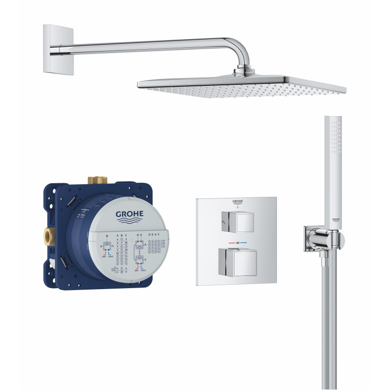 Grohe 34868000 GRT Куб Душовая система на 2 выхода, квадратная, 310 T Куб Душовая система на 2 выхода, квадратная, 310 (34868000)