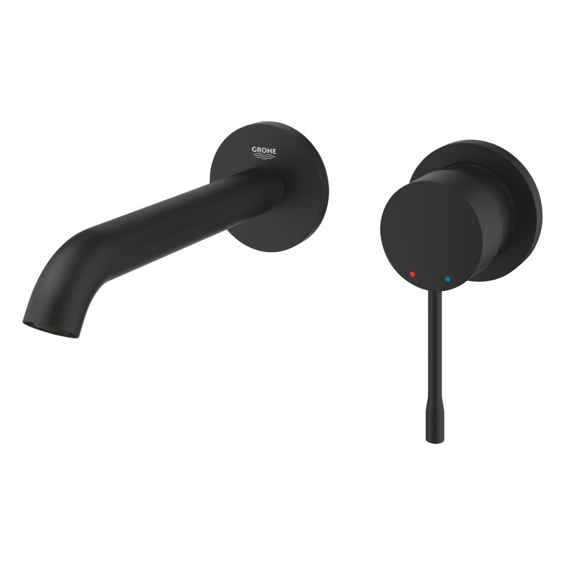 Grohe 29192KF1 Essence New Змішувач зі стіни для раковини,чорний sence New (29192KF1)
