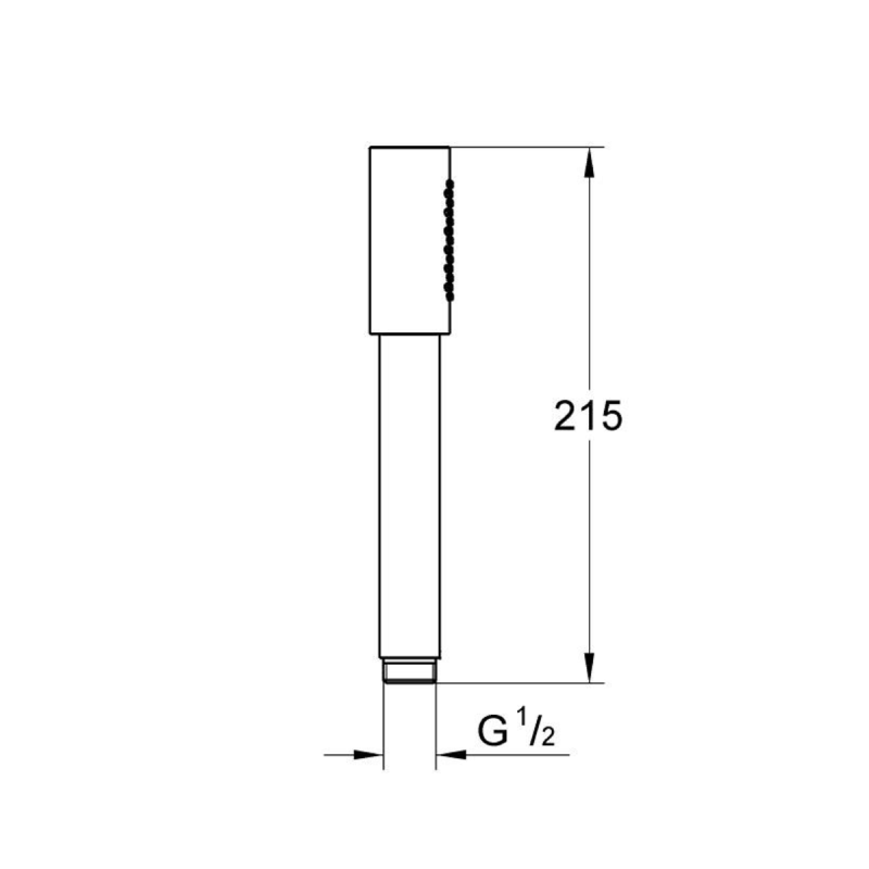 26465AL0 Sena Ручний душ, матовий графіт  (26465AL0)