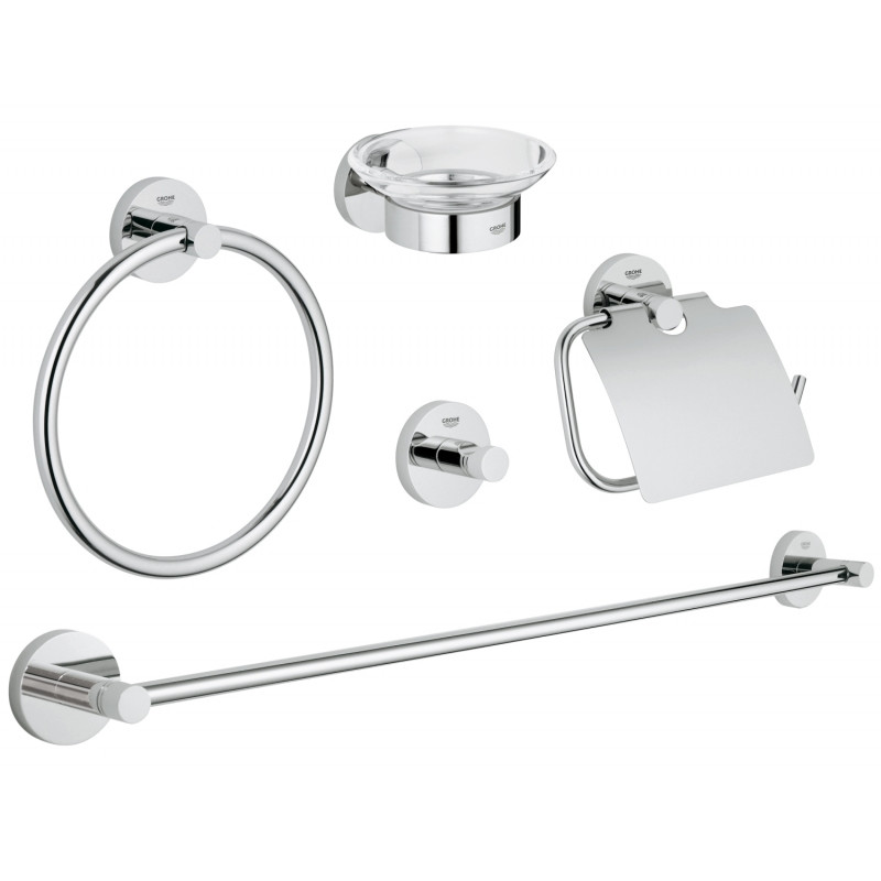 Grohe 40344001 Essentials New Набір аксессуаров 5в1 (40344001)