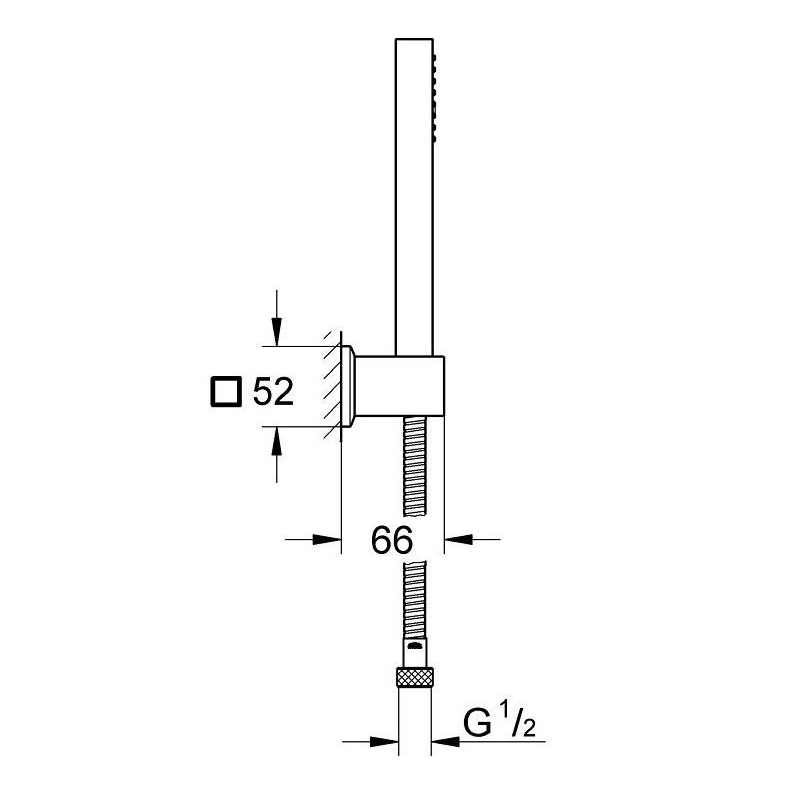 Grohe 27889000 Euphoria Cube+Stick Душовий набір 
27889000 Euphoria Cube+Stick Душовий набір (27889000)