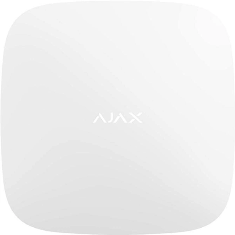 Ajax Набор сигнализации с 1 краном WaterStop 1" Hub2 + LeaksProtect 2шт Белый (006108)