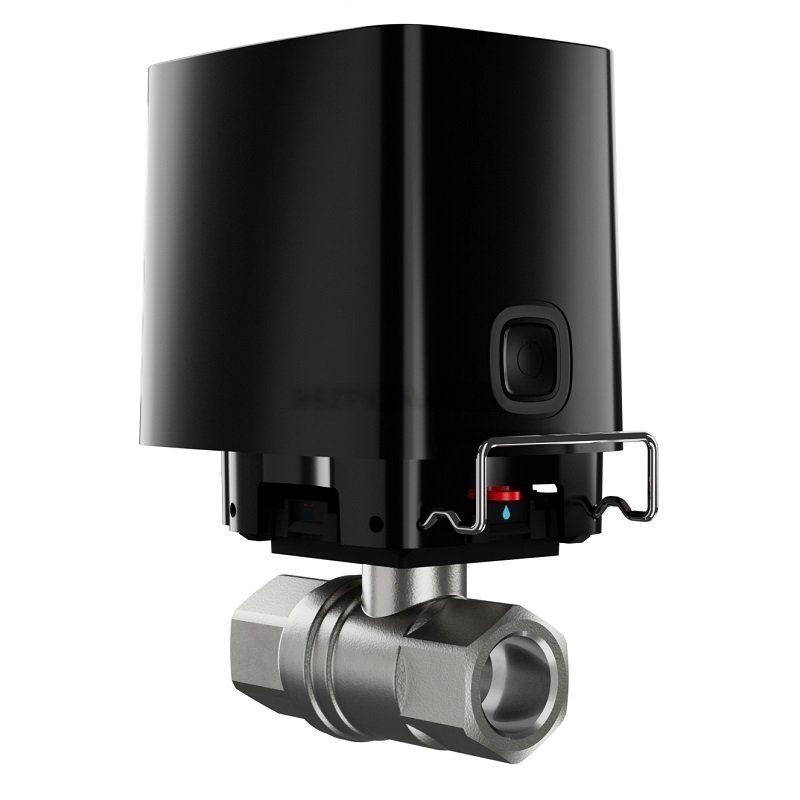 Ajax Набор сигнализации с 1 краном WaterStop 1/2" Hub2 + LeaksProtect Черный (006115)