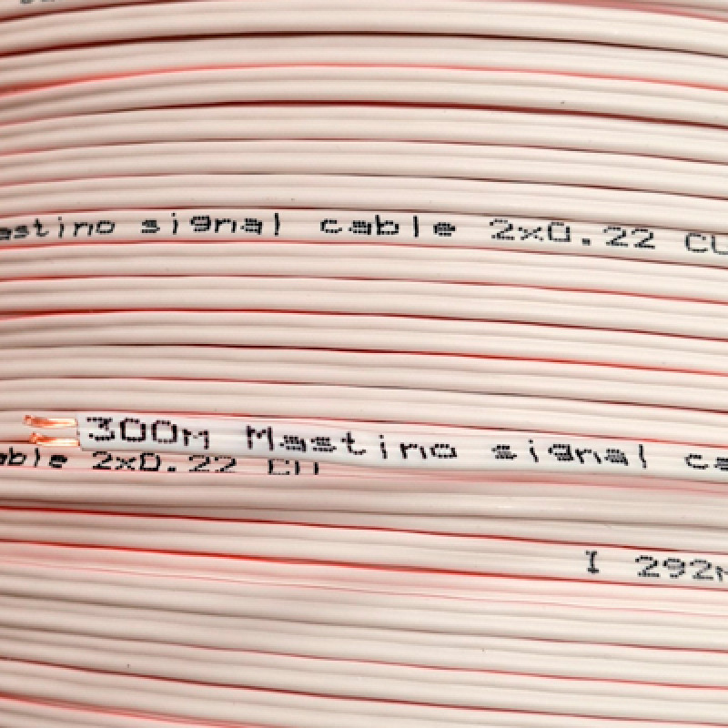 Mastino Провод без контактов 2х0,22мм2 CU (007510)