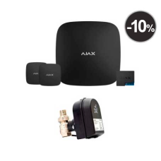Ajax Hub 2 + LeaksProtect (2 шт) + WallSwitch + Кран с электроприводом Honeywell 220 One ДУ32 (HAV32) (006441)