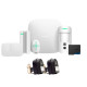 Ajax StarterKit CAM + LeaksProtect (2шт) + WallSwitch + кран с электроприводом Honeywell 220 DUO ДУ32 (HAV32) (006458)