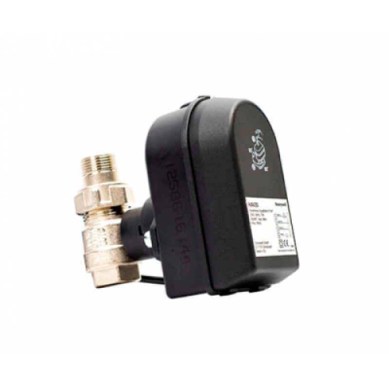 Ajax StarterKit CAM + LeaksProtect (2шт) + WallSwitch + кран с электроприводом Honeywell 220 DUO ДУ32 (HAV32) (006458)