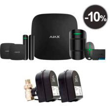 Ajax StarterKit + LeaksProtect (2 шт) + WallSwitch (1 шт) + кран с электроприводом Honeywell 220 Duo ДУ32 (HAV32) (006431)