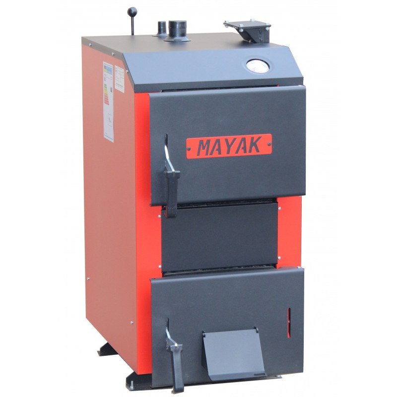 Маяк Твердотопливный котел с чугунными колосниками АОТ-20 STANDARD 5MM.