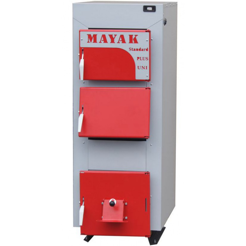 Маяк Твердотопливный универсальный котел с комбинированными колосниками АОТ 20 STANDARD PLUS UNI.