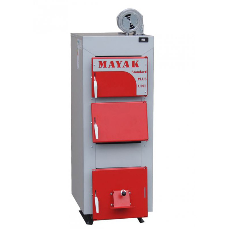 Маяк Твердотопливный универсальный котел с комбинированными колосниками АОТ 20 STANDARD PLUS UNI.