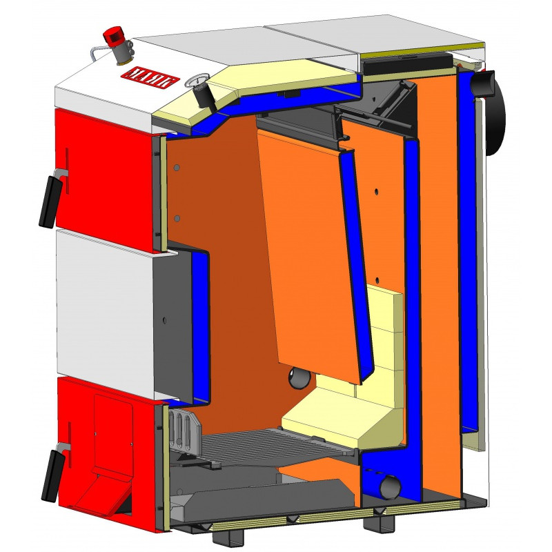 Маяк Котел твердотопливный шахтный продолжительного горения КТШ-10 ECO FRONT.