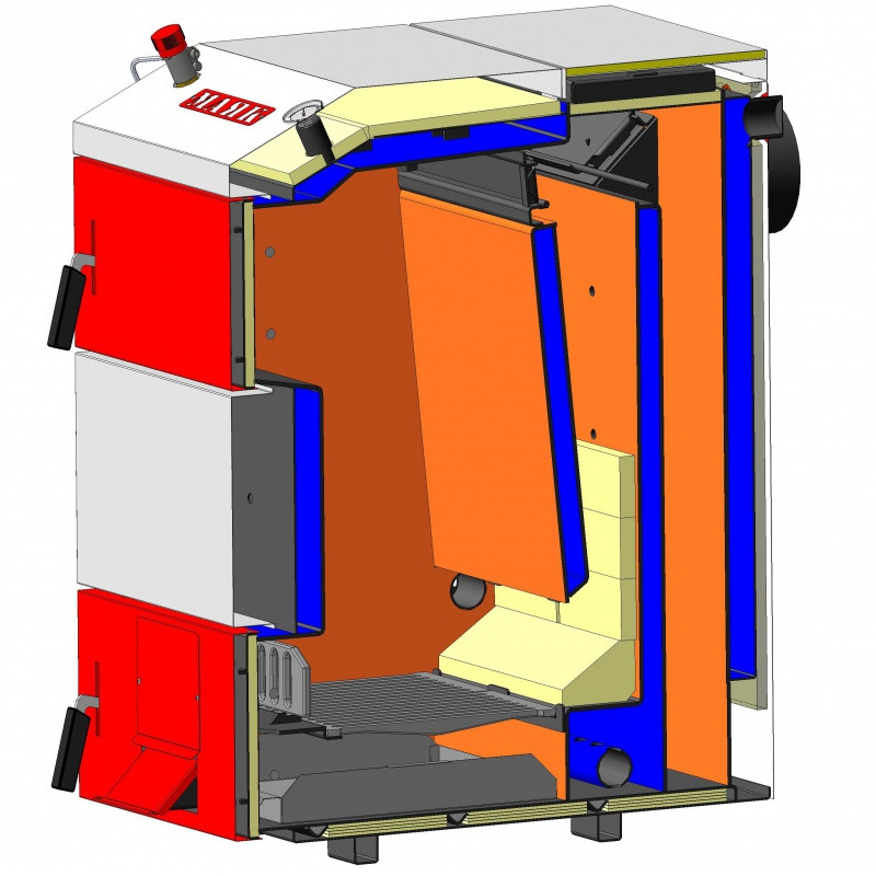 Маяк Котел твердотопливный шахтный продолжительного горения КТШ-31 ECO FRONT.