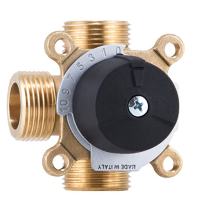 BARBERI Кран 3-ходовой смесительный клапан 1"1/2F Kv 26 (46004000ML)