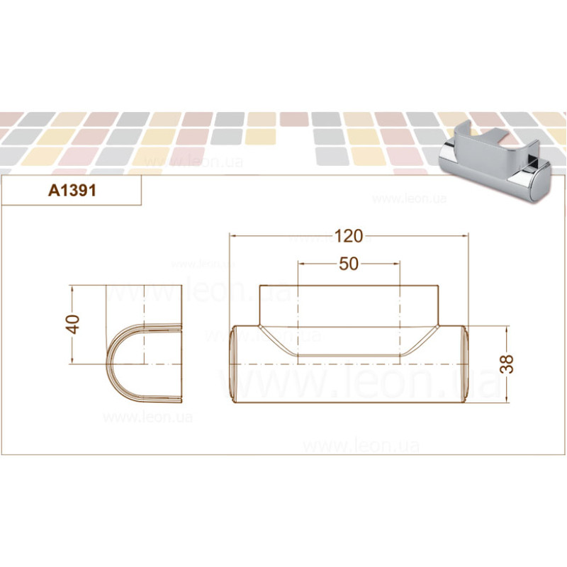 Carlo Poletti Декоративная накладка БЕЛАЯ (пластик) для углового клапана (V137) (A139100E)