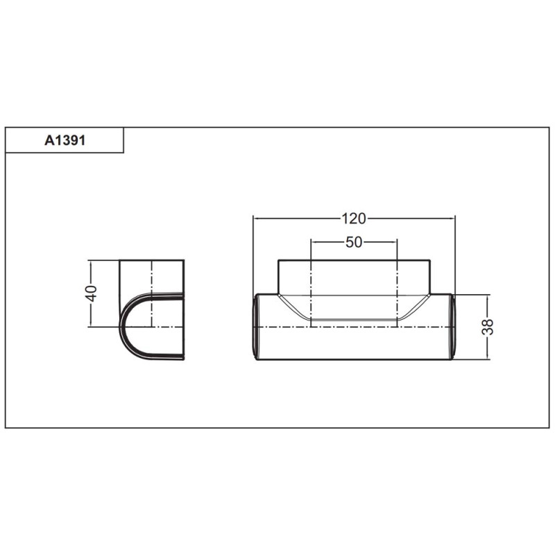 Carlo Poletti Декоративная накладка ХРОМ (пластик) для кутового клапану (V137) (A139100B)