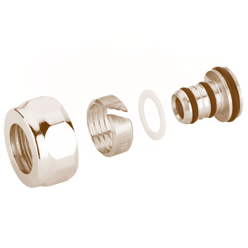 Carlo Poletti Гайка для м.п. труби Ø16 x 2,0 мм x 24-19 ЧЕРНЫЙ МАТОВЫЙ (A55502EFS9005O)