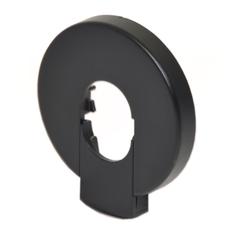 Carlo Poletti Накладка декоративна розбірна (пластик) Ø45 x 15 мм ЧЕРНАЯ МАТОВА (A56955EFS9005O)