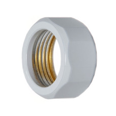 Carlo Poletti Гайка для штуцера/крана БЕЛАЯ Ø3/4″ (A33400E)