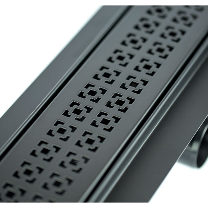 Capricorn Решітка ORIENT BLACK нержавіюча полірована L=600 мм