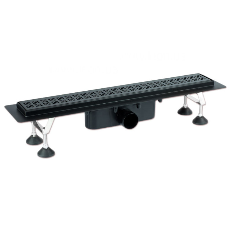 Capricorn Решітка ORIENT BLACK нержавіюча полірована L=600 мм