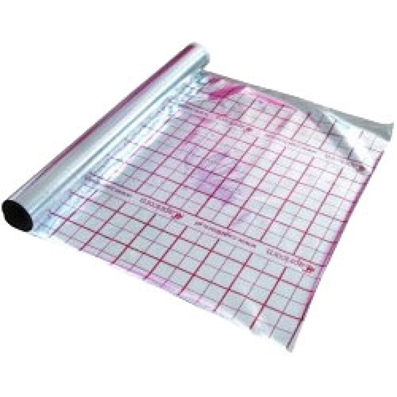 Фольга металізована з покриттям LDPE 50 m x 105 сm з розміткою Capricorn S.A.