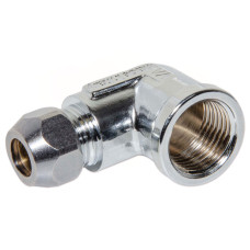 Albertoni (G02535) Коліно хром Ø10 х 3/8″ В (422)