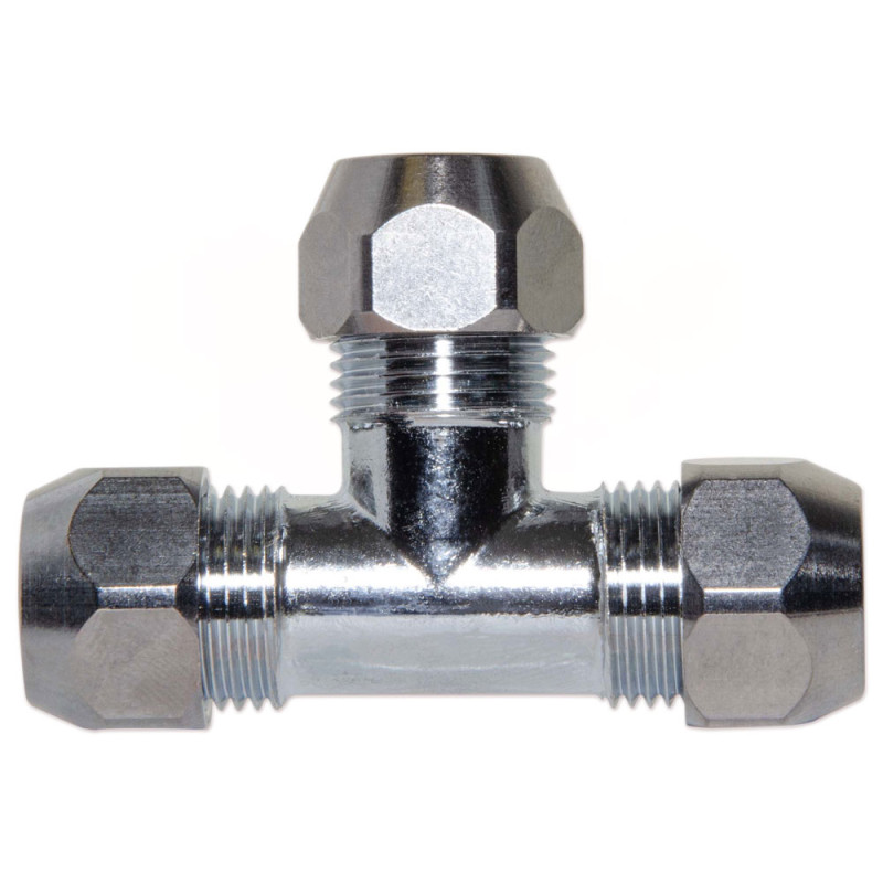 Albertoni (G02540) Трійник хром Ø10 (423)