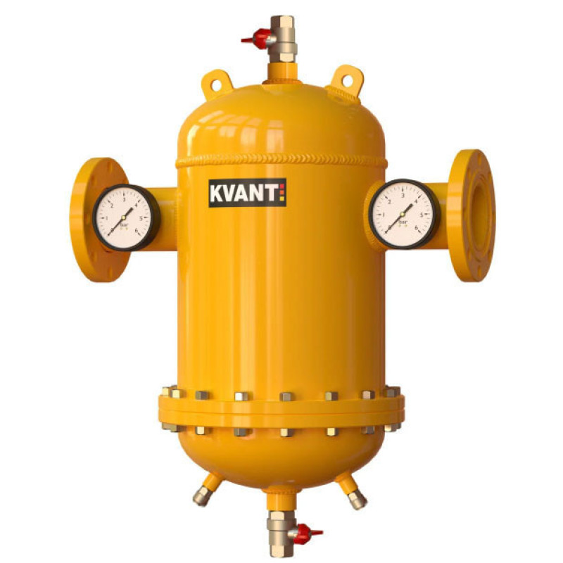 DIS Сепаратор шлама дешламатор DTF.DM-65 фланц.разбор.из маг.улов.Ду65,16бар KVANT DiRT (KV14738M)