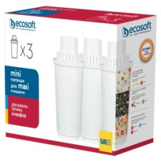 ECOSOFT Комплект картриджів для фільтрів-глечиків Аквафор 3 шт (CRVK3AQRECO)