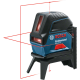BOSCH Нівелір лазерний GCL 2-15, до 15м, ±0.3мм/м, + RM1, 0.5кг (0601066E00)